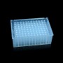 96 Well Deep Well Plate 2.2ml, V Bottom, Square Well